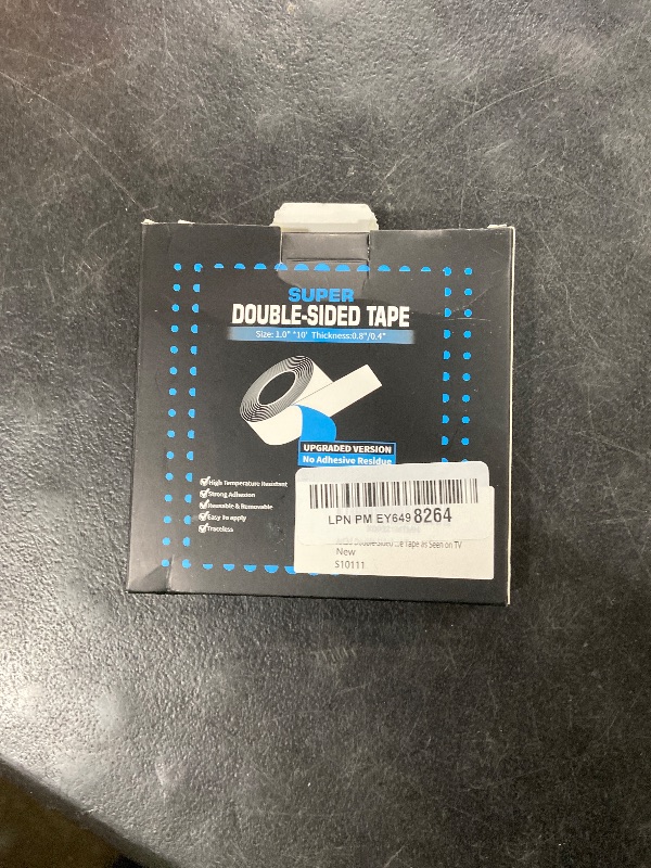 Photo 1 of Art3d Double-Sided Mounting Tape (10FT), Multipurpose Removable Adhesive Foam Tape, Transparent, Household