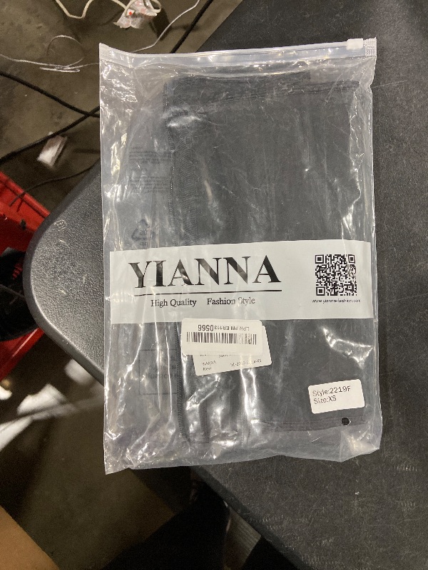 Photo 1 of YIANNA Latex Waist Trainer for Women Tummy Control Zipper Underbust Waist Cincher Corset Hourglass Body Shaper Sport Girdle, YA2219-Black-XS