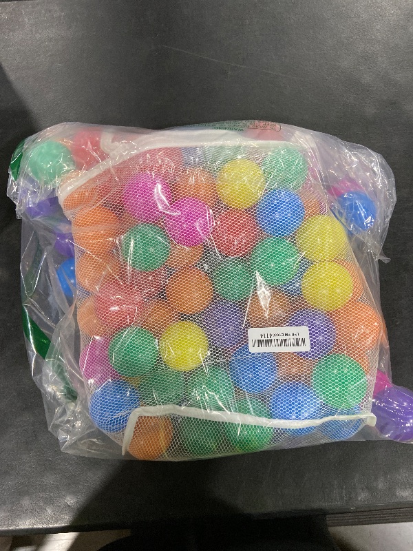 Photo 1 of PlayMaty Ball Pit Balls - Colorful Ocean Pool Toys for Kids, Phthalate & BPA Free, 100pcs for Toddler Playhouse,Tent, or Playpen(Colorful)