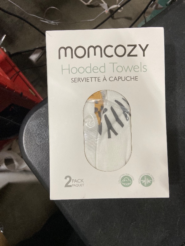 Photo 1 of Momcozy Best Wishes Baby Towel with Hooded-Original Design Baby Towel Set -Soft & Absorbent- Shower Gifts or Bath Essential for Infant, Newborn, Toddler