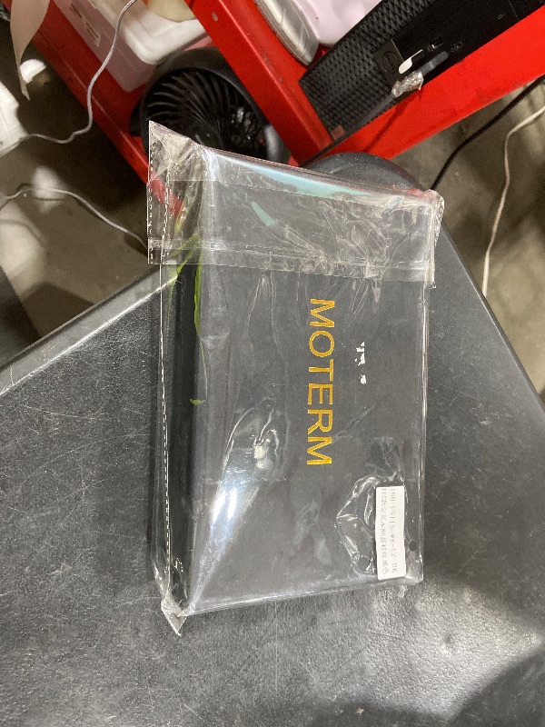 Photo 1 of Moterm Zippered Leather Cover for Weeks - Fits Hobonichi Weeks and Weeks Mega Notebook Planners (Pebbled-Black)