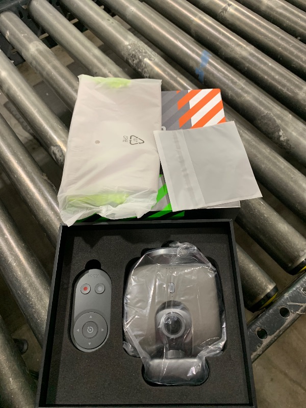 Photo 1 of XbotGo Chameleon AI Auto Sports Action Camera - 4K 60FPS Soccer Camera and Basketball Tracking Camera for Team Sports, Live Streaming, No Subscription, Works with iOS & Android (Lava Graphite)