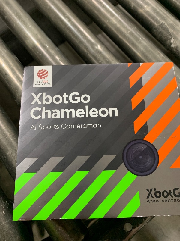 Photo 1 of XbotGo Chameleon AI Auto Sports Action Camera - 4K 60FPS Soccer Camera and Basketball Tracking Camera for Team Sports, Live Streaming, No Subscription, Works with iOS & Android (Lava Graphite)
