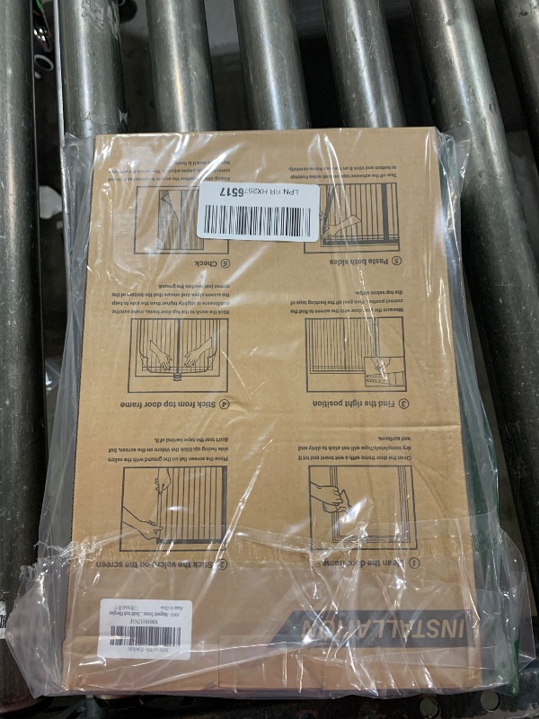 Photo 1 of Magnetic Screen Door?Fiberglass Screen Door Mesh?Keep Bugs Out, Heavy-Duty Mesh Curtain,Pet and Kid Friendly, Works with Front Doors, Sliding Doors?36x80 Inch Fiberglass