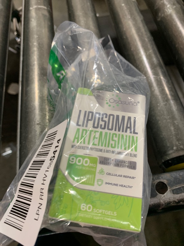 Photo 1 of Osasuna 900 mg Liposomal Artemisinin for Maximum Absorption, Sweet Wormwood Extract(Artemisia Annua) with Quercetin Phytosome 200 mg, 60 Softgels - 2 Months Supply