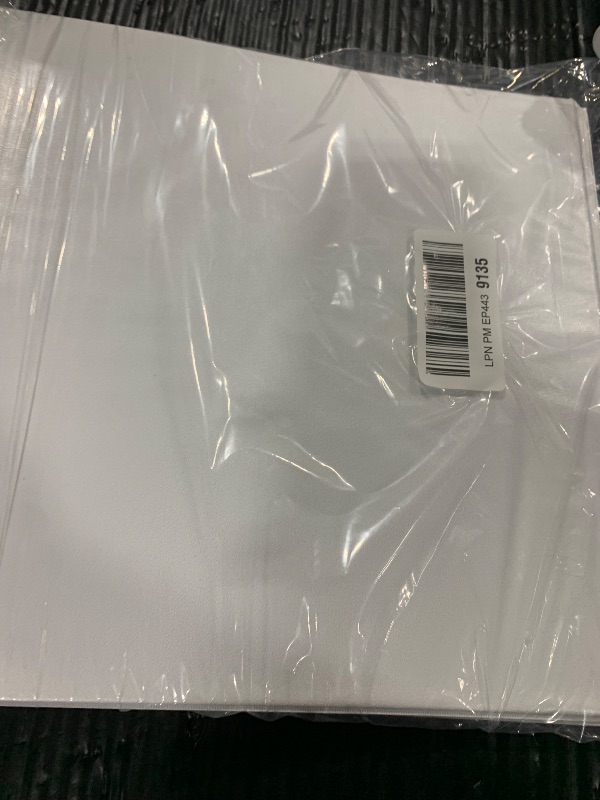 Photo 1 of Samsill 2 Inch 3 Ring Binder, Made in USA, Economy Round Ring, Clear View Cover, 425 Sheet Capacity - for School, Home, Office - White