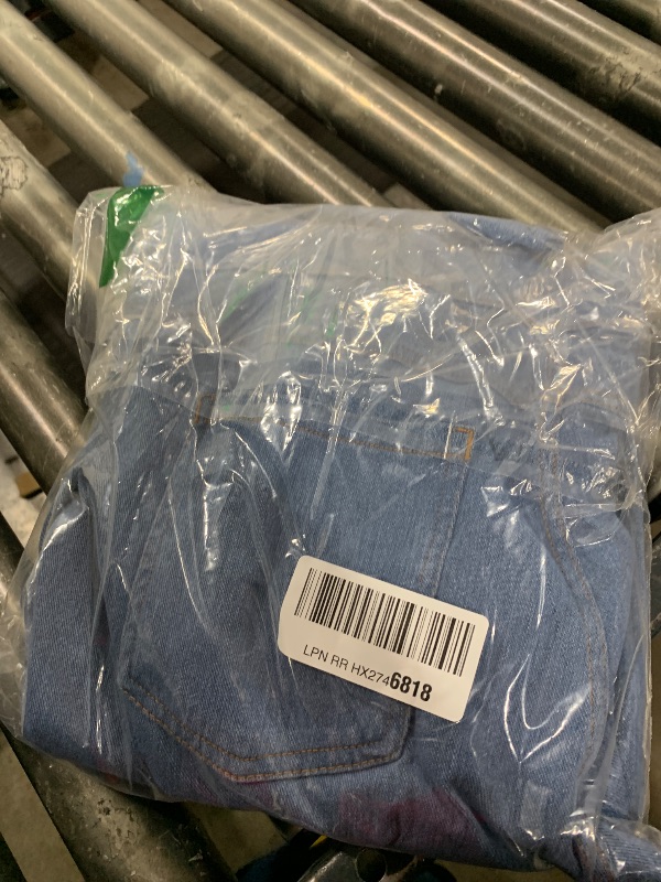 Photo 1 of No nonsense Women's Classic Denim Leggings with Real Back Pockets, Elastic Waist, High Waisted - Stretchy & Trendy Jeans - Light Denim - 3X