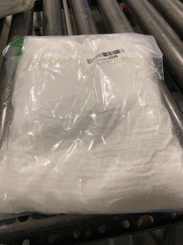 Photo 1 of SE SOFTEXLY Muslin Pillowcases Standard Size 100% Cotton, 2 Pack Linen Like Pillow Shams with Envelope Closure, Ultral Soft and Breathable Pillow Case Covers, White, 20" X 26", No Filling