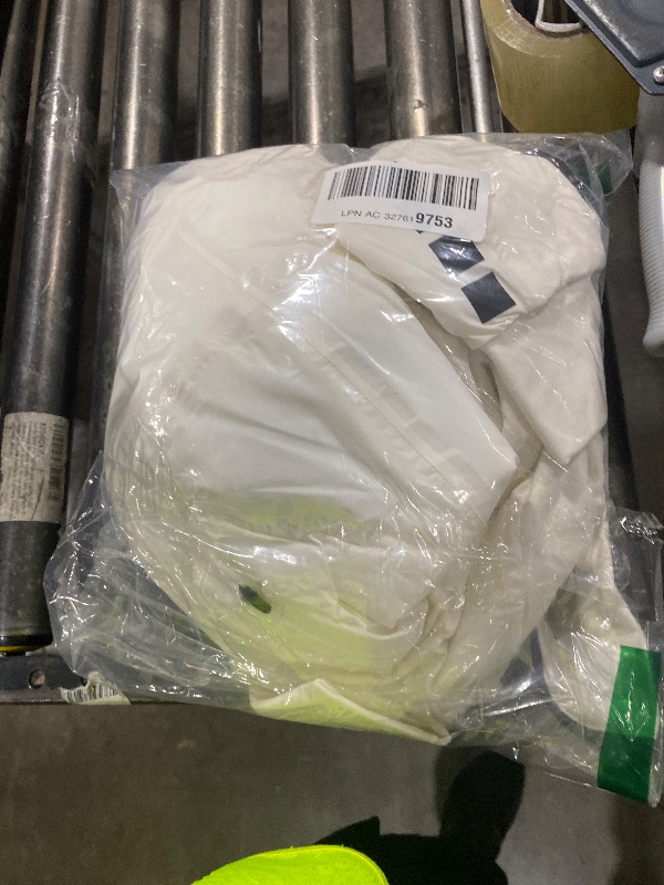 Photo 1 of Augusta Sportswear Nylon Jacket/Lined-Rain-Ready, Water-Resistant Outerwear for Coaches & Outdoor Activities, White, Small