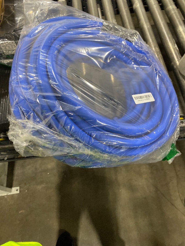 Photo 1 of Heavy Duty Garden Hose 100 ft, Non-Expanding Flexible Water Hose, Kink Resistant Lightweight Hybrid Hose, Leakproof Hose Male to Female Fittings