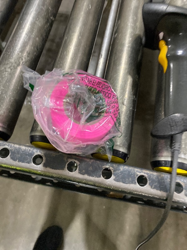 Photo 1 of IRWIN Tools STRAIT-LINE Flagging Tape, 150-foot, Glo-Pink (65603)