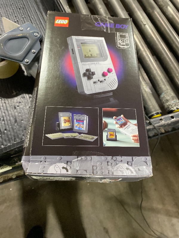 Photo 1 of LEGO Super Mario Game Boy - Retro Building Sets for Adults, Ages 18+ - Collectible Model with Game Paks and Display Stand - Birthday Gifts for Men & Women - 72046