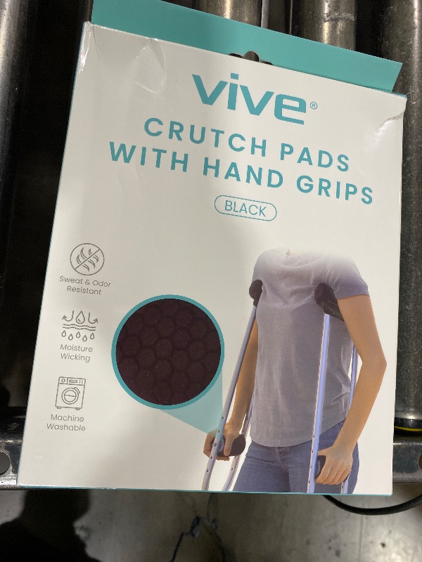 Photo 1 of CRUTCH PADS WITH HAND GRIPS 