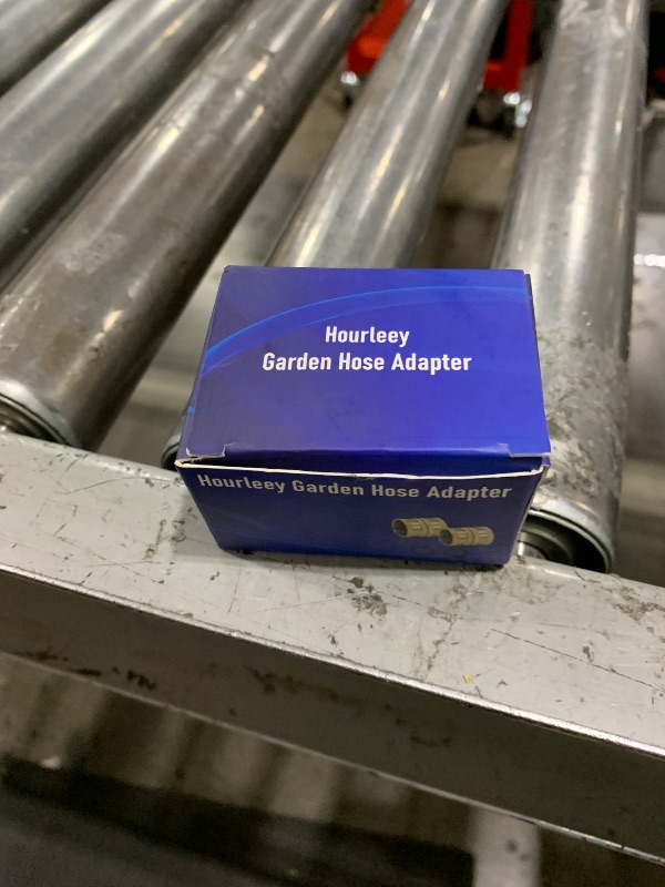 Photo 1 of Hourleey Garden Hose Adapter, 3/4 Inch Solid Brass Hose Connectors, 2 Pack Hose Connector with 2 Extra Washers (Female to Female)
