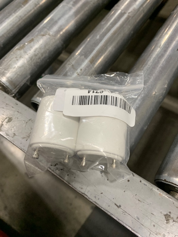 Photo 1 of GU24 to E26/E27 Adapters - Converts your Pin Base Fixture GU24 to Standard Screw-in Bulb Socket E26/E27 Pack of 2 by DP