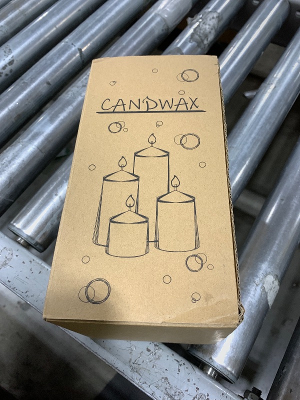 Photo 1 of CANDWAX 15 Hour Votive Candles Set of 36 - Ivory Wedding or Emergency Candles - 1.5x1.7 inch Unscented Ivory