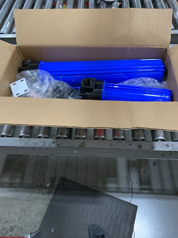 Photo 1 of Aquasana Whole House Water Filter System | 1,000,000 Gallons | Carbon & KDF Media | Reduces 97% Chlorine & Sediment | Includes Pre- and Post-Filters | Rhino EQ-1000