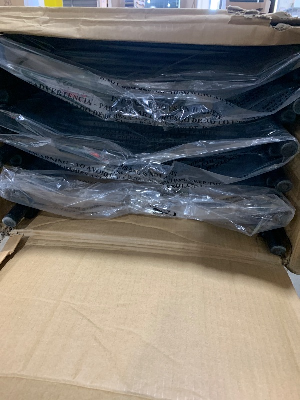 Photo 1 of Amazon Basics Folding Plastic Chair
