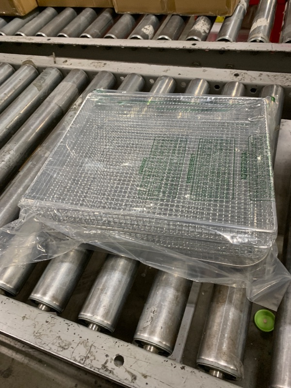 Photo 1 of Stainless Steel Baking Tray Pan and Air Fryer Basket Compatible with Cuisinart Airfryer TOA-060 and TOA-065 for Cuisinart air fryer replacement parts