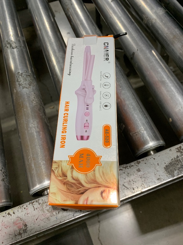 Photo 1 of 2 in 1 Hair Straightener and Curler,3 Temp SettingCordless Hair Curler