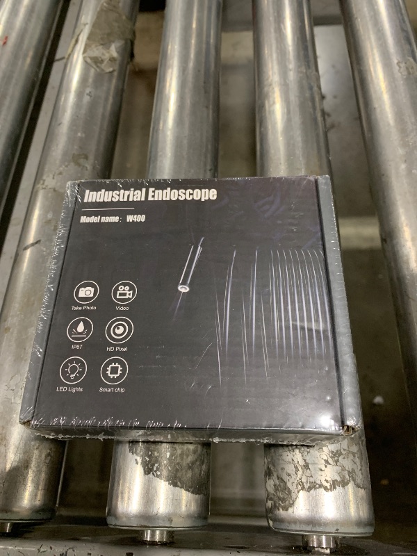 Photo 1 of Endoscope Camera with Light,1920P HD Borescope Tools with 8 Adjustable LED Lights, Endoscope with Semi-Rigid Snake Camera, IP67 Waterproof Inspection Borescope for iOS and Android-16.4ft Dual-Lens