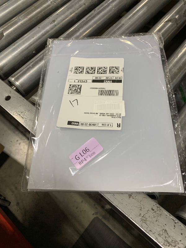 Photo 1 of AHANDMAKER 20 Pcs Clear PVC Flexible Plastic Board Sheet, 8.25 x 11.75 inch Clear Plastic Sheet with Protective Paper for Craft, Windows, Picture Frames, DIY Display Projects
