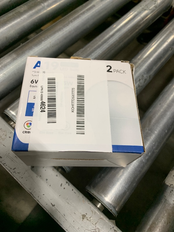 Photo 1 of UNILAMP 3 Way LED Light Bulbs, 30/70/100W Equivalent, Daylight White 5000K, A19 Three Way Light Bulbs with E26 Medium Base, 2 Pack for Desk and Floor Lamps
