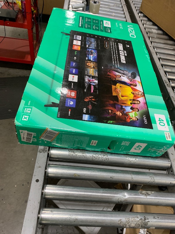 Photo 1 of VIZIO 40-inch Full HD 1080p Smart TV with DTS Virtual: X, Alexa Compatibility, Google Cast Built-in, Bluetooth Headphone Capable, (VFD40M-08 New)
