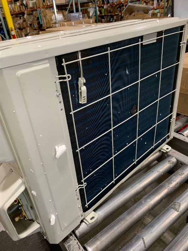 Photo 1 of 9000 BTU Mini Split Air Conditioner Heat Pump System, 17 SEER Energy Saving 115V Ductless Split AC Unit, WiFi Enabled Smart Technology, Cools Up to 550 Sq.Ft, Quiet Operation