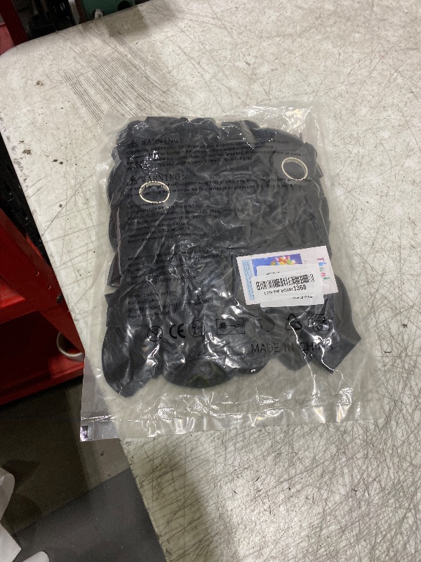 Photo 1 of 110pcs Black Balloon 12 inch, Black Latex Balloons for Birthday Party Baby Shower Wedding(with 2 Ribbons).