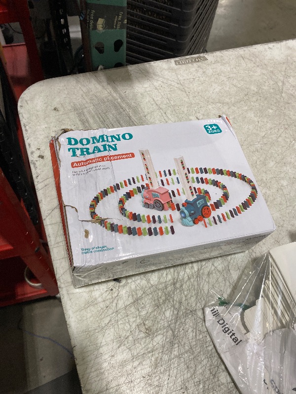 Photo 1 of 220Pcs Domino Train Toys, Automatic Dominoes Building Train Set for Kids 2-4 4-8, Stacking Kids Games Stem Montessori Educational Toys for 3 4 5 6 7 8 Year Old Boys Girls Christmas Birthday Gifts