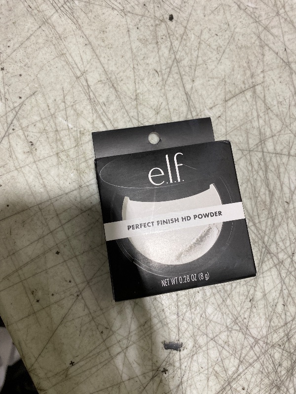Photo 1 of e.l.f. Perfect Finish HD Powder, Blurs Fine Lines & Imperfections, All Day Wear, Perfect for On The Go, 0.28 Oz