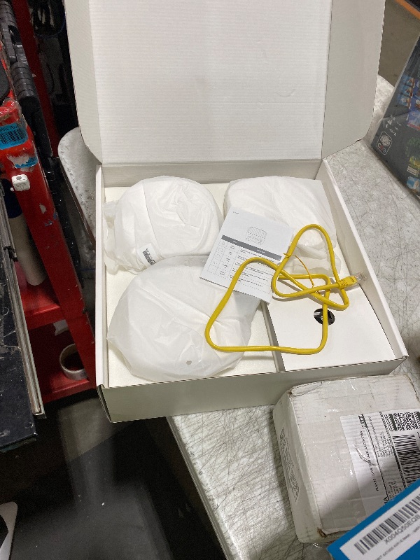 Photo 1 of DBIT AX1500 WiFi 6 Mesh Wi-Fi System | 5,600 Sq Ft Coverage & 120 Devices | Dual-Band, Seamless Roaming, Parental Controls | Replaces Wireless Router and Extender | 4 Gigabit Ports Per Unit (3-Pack)