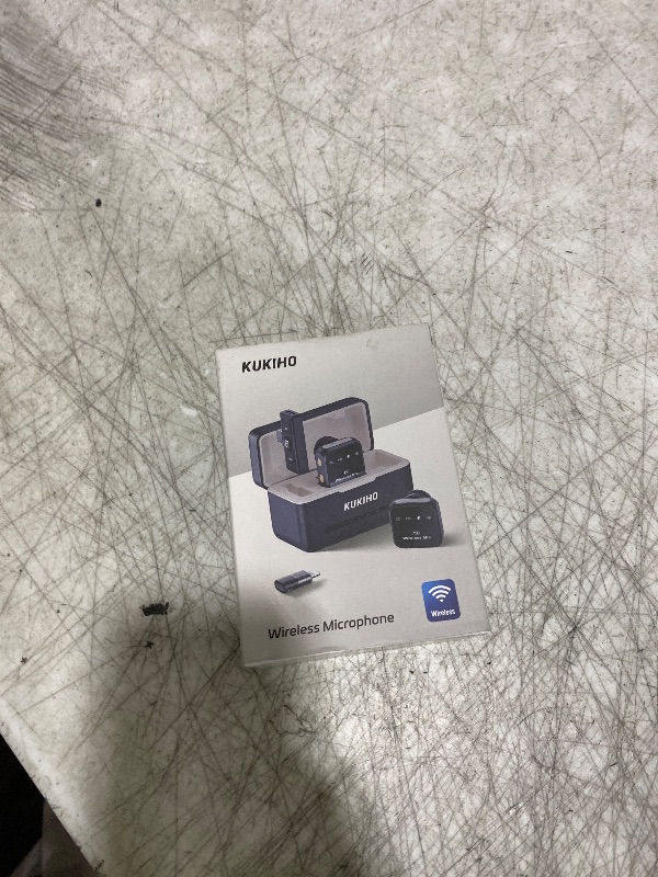 Photo 1 of Wireless Lavalier Microphone for iPhone iPad Android With Charging Case 80h Battery Life, Noise Cancellation, 164ft Range Plug-Play Clip On Lapel Mic for Youtube, Video Recording, Vlog, Live Streaming