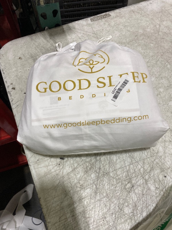 Photo 1 of Good Sleep Bedding Deep Pocket King Sheet Set - 4 Pc, 100% Egyptian Cotton Bed Sheets, 1000 Threadcount 16" Deep Pocket Sheets King Size with Pillow Covers, Soft Hotel Sheets Like Quality - Lavender