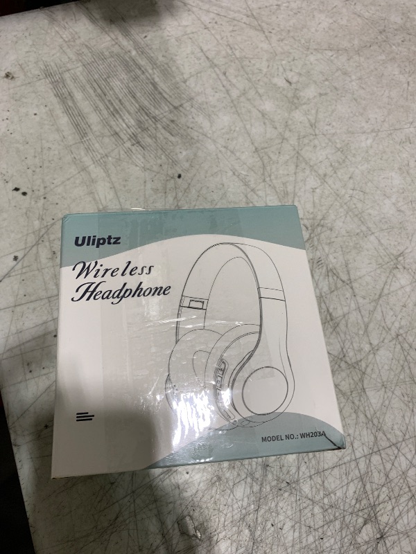 Photo 1 of Uliptz Wireless Bluetooth Headphones, 65H Playtime, 6 EQ Sound Modes, HiFi Stereo Over Ear Headphones with Microphone, Foldable Lightweight Bluetooth 5.3 Headphone for Travel/Office/Cellphone/PC