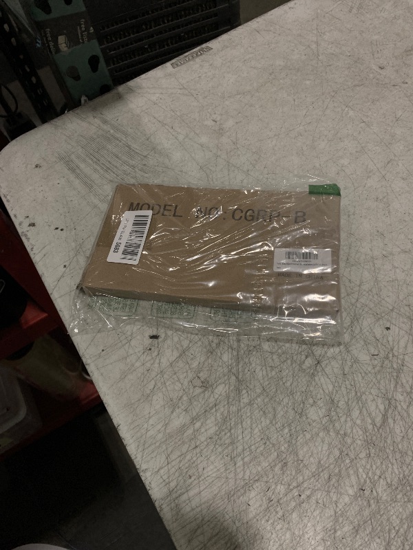 Photo 1 of WALI Monitor Mount Reinforcement Plate for Thin, Glass, and Other Fragile Table Tops, with Most Monitor Bracket Grommet C Clamp Installation (CGRP-B), Black