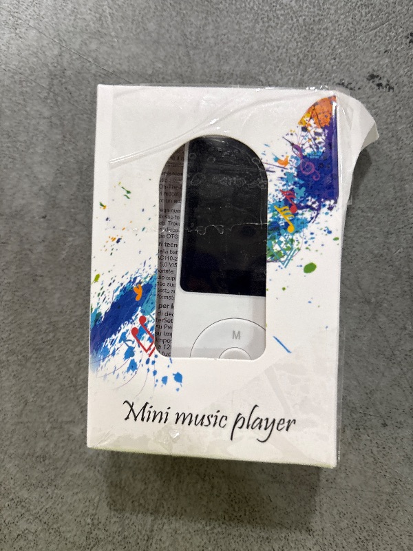 Photo 1 of Bluetooth MP3 Player with 64GB TF Card, Skybess MP3 Music Players with Speaker, Mini MP3 Media Player with Video/FM Raido/Alarm/Shuffle Playback, up to 128GB Memory Storage, Including Earphones