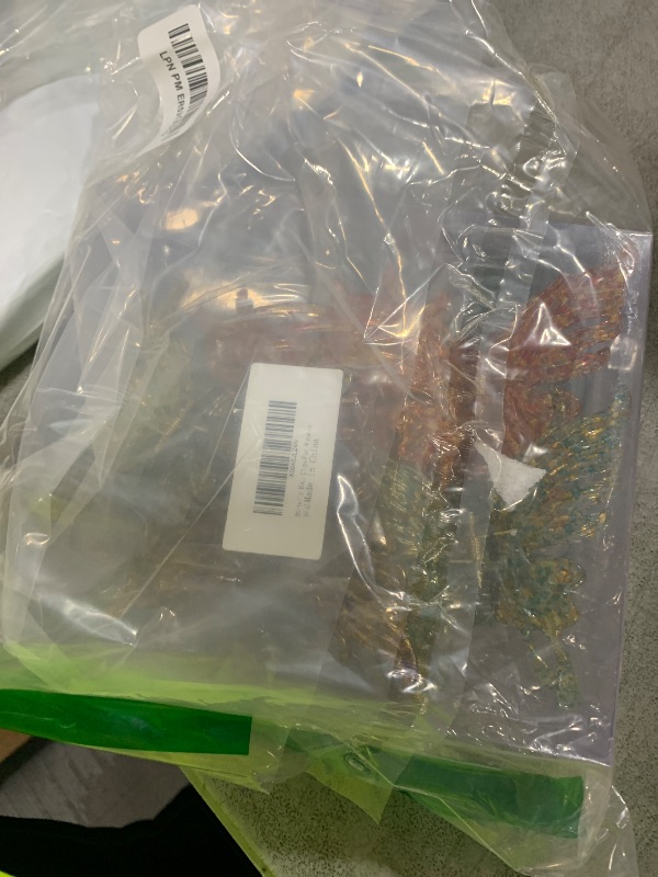 Photo 1 of 6 Pcs Hair Clips Large Butterfly Hair Clips for Thick Hair No Slip Strong Hold Big Shining Butterfly Hair Claw Clips for Women and Girls Hair Accessories Gifts