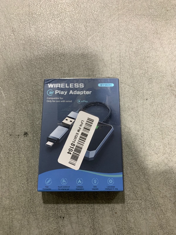 Photo 1 of TERUNSOUl Wireless Carplay Adapter, Converts Wired to Wireless carplay Adapter for iPhone, Wireless Control Plug & Play Carplay for Cars from 2017 & for Apple iPhone iOS 10+