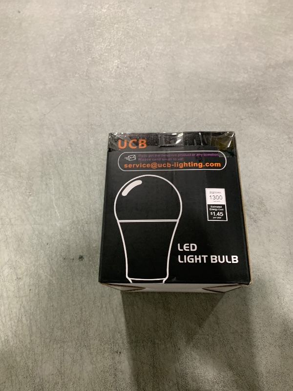 Photo 1 of UCB Alexa Light Bulb 130W Equivalent, Smart Light Bulbs Warm White to Daylight Tunable, A19 E26 Bluetooth LED Bulbs Work with Alexa Only for Bedroom Kitchen Living Office No WiFi Required 4 Pack