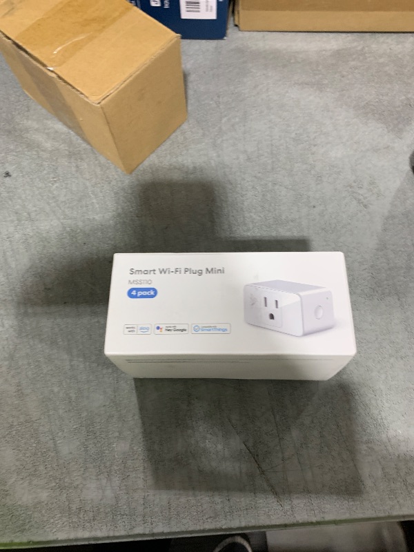 Photo 1 of meross Smart Plug Mini, 15A & Reliable Wi-Fi, Support Apple HomeKit, Siri, Alexa, Echo, Google Assistant and Nest Hub, App Control, Timer, No Hub Needed, 2.4G WiFi Only, 4 Pack