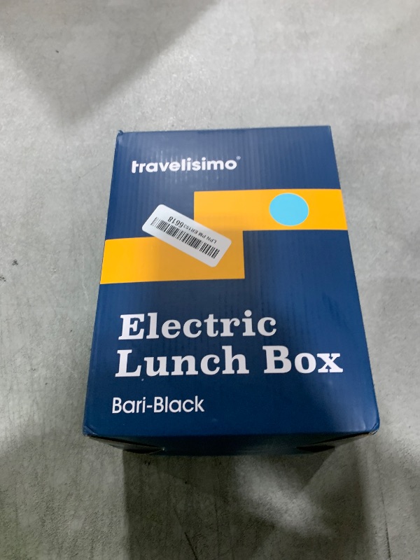 Photo 1 of TRAVELISIMO Electric Lunch Box for Adults, 80W Heated Lunch Box 1.5L Stainless Steel Portable Food Warmer, 12/24/110V Lonchera Electrica Portatil for Travel & Work, Loncheras para Hombres de Trabajo