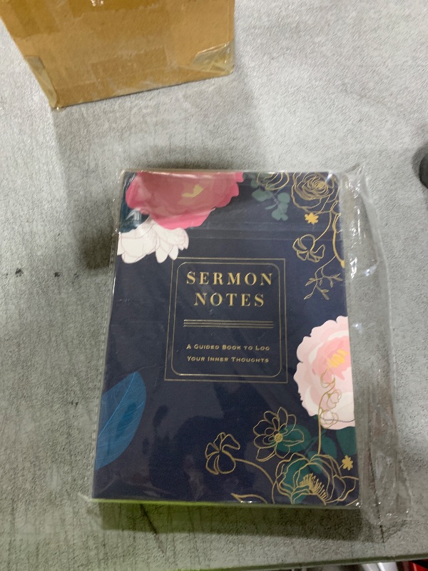 Photo 1 of Sermon Notes A Guided Book to Log Your Inner Thoughts 