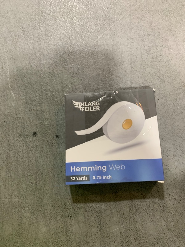 Photo 1 of Klangfeiler® Hemming Tape - 0.75 INCH x 32 Yards - Extra Strong - Iron-On Hem Tape Adhesive