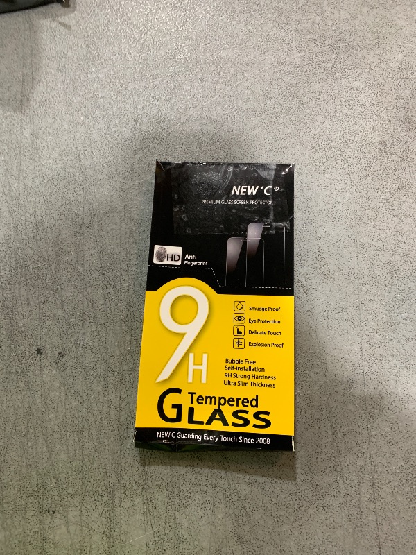 Photo 1 of NEW'C 3 Pack Designed for iPhone 16, iPhone 15 Screen Protector (6.1 inches),Enhanced Tempered Glass Protection with Easy Installation Tool Included,Ultra Resistant