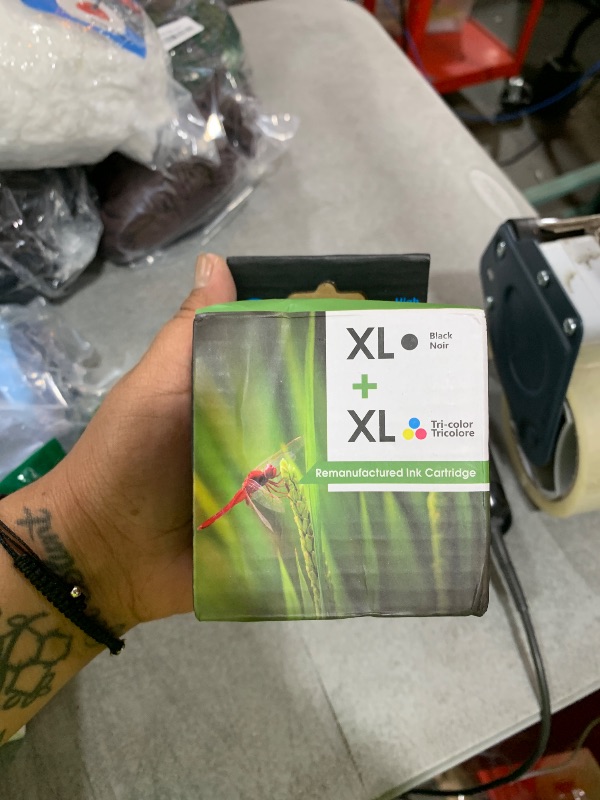 Photo 1 of 667XL 667 XL Black and Color Replacement for HP 667 XL 667 Ink Cartridges for Deskjet Ink Advantage 1275 2375,DeskJet2775,1275 2374 2375 2376 2775 2776 6075 6475 6476 Printers (1 Black, 1 Tri-Color)