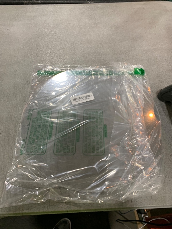 Photo 1 of 2 Pieces 1/8" Round Plexiglass Sheet, 14 Inch Diameter Clear Acrylic Circle, Round Cake Disk Acrylic Sheet, Plexiglass Table Top, Acrylic Backdrop