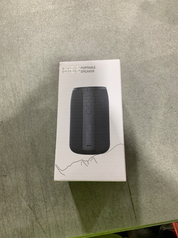Photo 1 of MusiBaby M68 Portable Bluetooth Speakers – Wireless, Waterproof, Dual Pairing, Deep Bass, Small & Loud with 24H+ Playtime – Outdoor Travel, Beach, Camping, Party, Gifts for Men Women (Black)