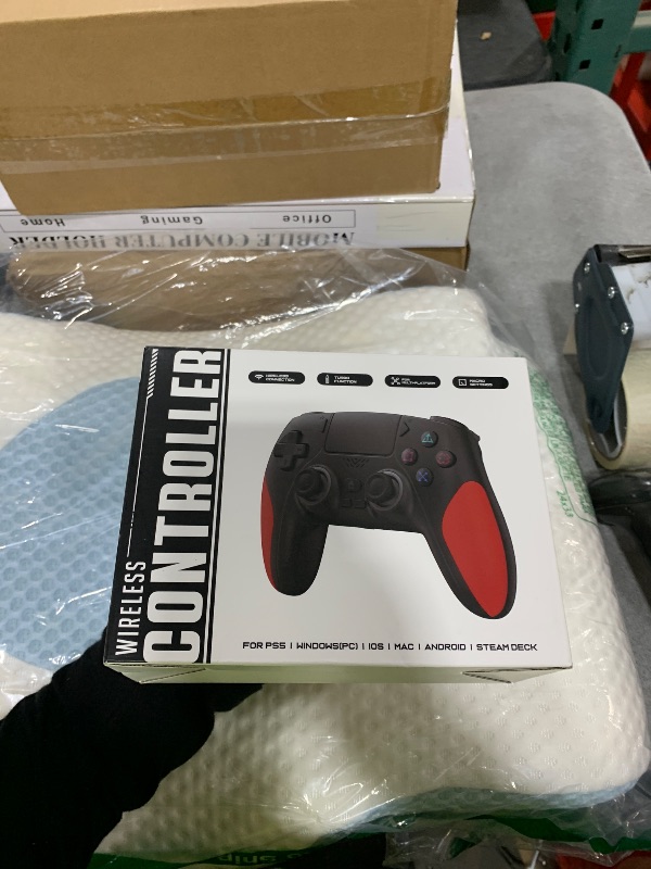 Photo 1 of ??????? ???????? ??? ?????????? ?? ??? ???????/?????? ?? ????????? - Kamylorus Wireless Controller for PS-5, Gaming Controller for PC with Hall Effect, Programmable/Remap/Turbo, Dual Vibration, 3.5Mm Audio Jack, 6-Axis Motion Control Gamepad with Speaker